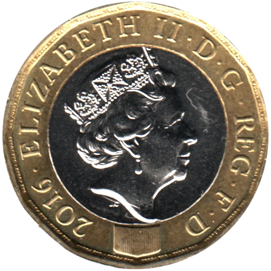 1 Pound, 2016 Obverse