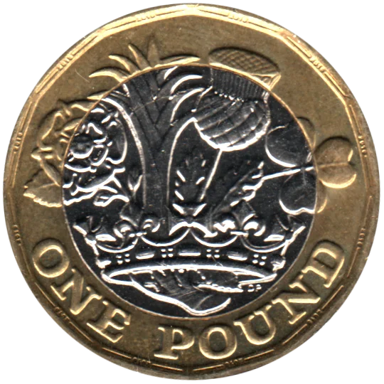 1 Pound, 2016 Reverse