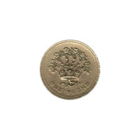 Preview 1 Pound, 1991 reverse
