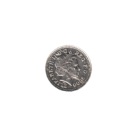 Preview 5 pence, 2000 obverse