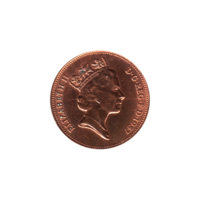 Preview 2 pence, 1987 obverse