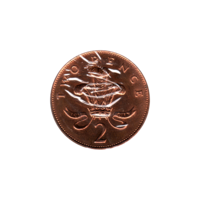 Preview 2 pence, 1987 reverse