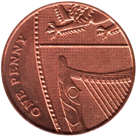 1 penny, 2010 Reverse