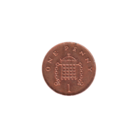 Preview 1 penny, 1992 reverse