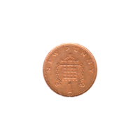 Preview 1 penny, 1981 reverse