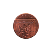 Preview 2 pence, 2009 reverse