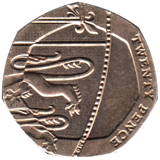20 pence, 2014 Reverse