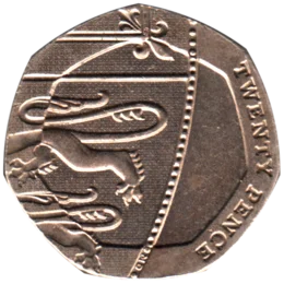 Preview 20 pence, 2014 reverse