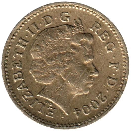 1 Pound, 2004 Obverse