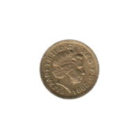 Preview 1 Pound, 2004 obverse