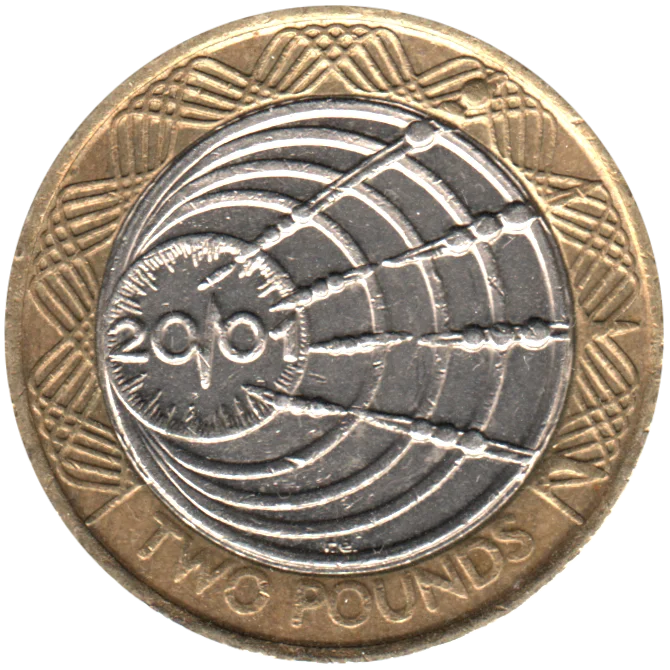 2 Pounds, 2001 Reverse