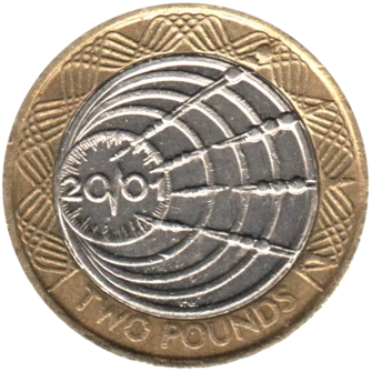 Preview 2 Pounds, 2001 reverse