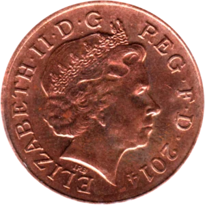 Preview 2 pence, 2014 obverse