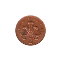 Preview 2 pence, 1995 reverse