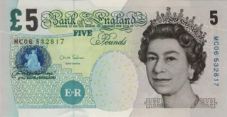 Preview 5 Pounds, 2002 reverse