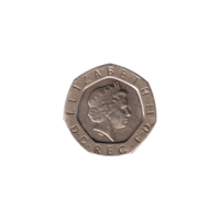 Preview 20 pence, 2003 obverse