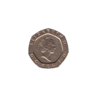 Preview 20 pence, 1988 obverse