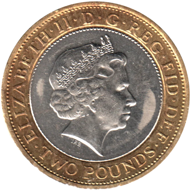 2 Pounds, 2013 Obverse