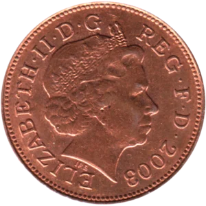 Preview 2 pence, 2003 obverse