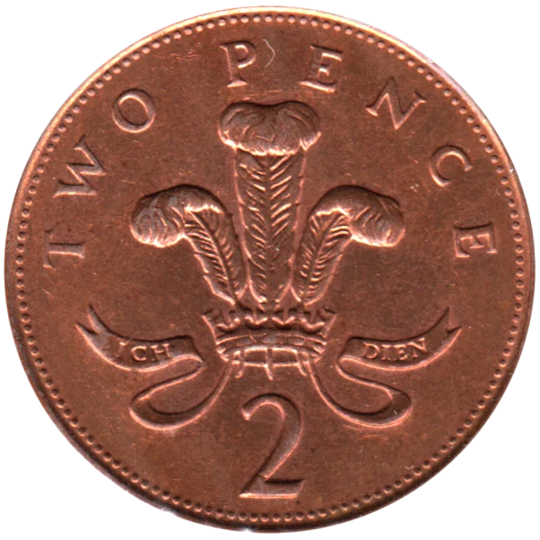 2 pence, 2003 Reverse