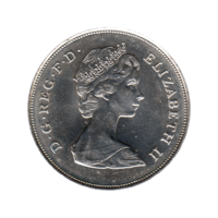 Preview 25 pence, 1980 obverse