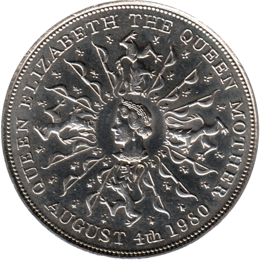 25 pence, 1980 Reverse