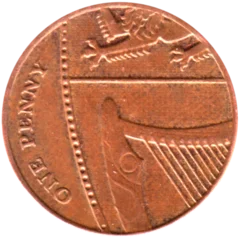 Preview 1 penny, 2014 reverse