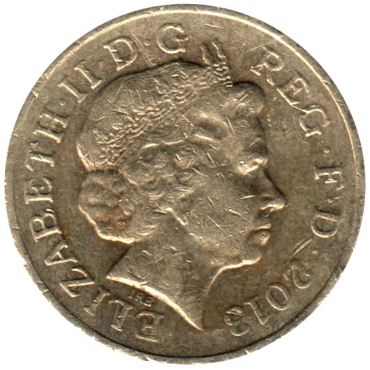 1 Pound, 2013 Obverse