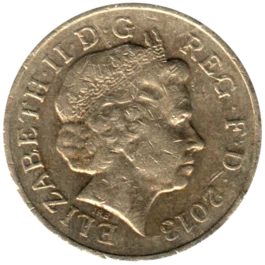 Preview 1 Pound, 2013 obverse