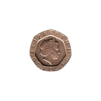 Preview 20 pence, 2000 obverse