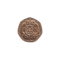 Preview 20 pence, 2000 reverse