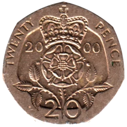 Preview 20 pence, 2000 reverse
