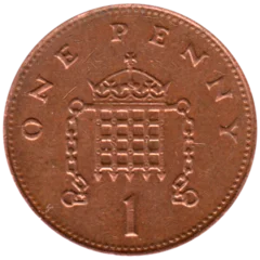 Preview 1 penny, 1997 reverse