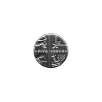 Preview 5 pence, 2015 reverse