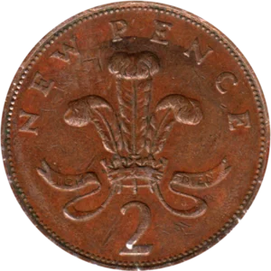 Preview 2 pence, 1978 reverse
