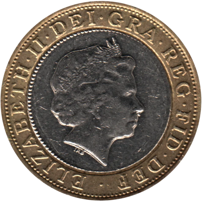 2 Pounds, 2013 Obverse