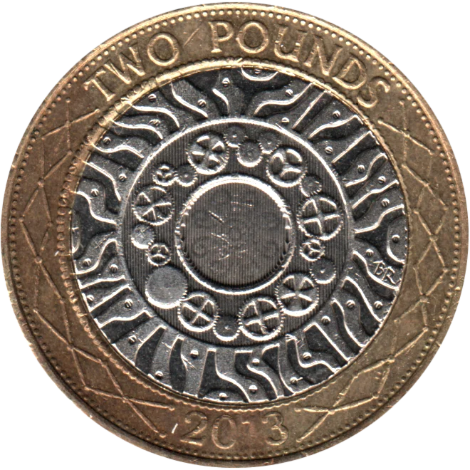 2 Pounds, 2013 Reverse
