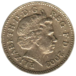 Preview 1 Pound, 2003 obverse