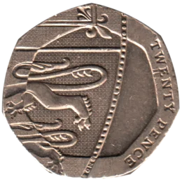 Preview 20 pence, 2008 reverse