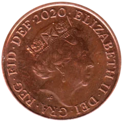 Preview 1 penny, 2020 obverse