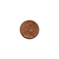 Preview ½ penny, 1981 obverse
