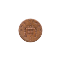 Preview 1 penny, 1983 reverse
