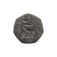 Preview 50 pence, 2006 reverse