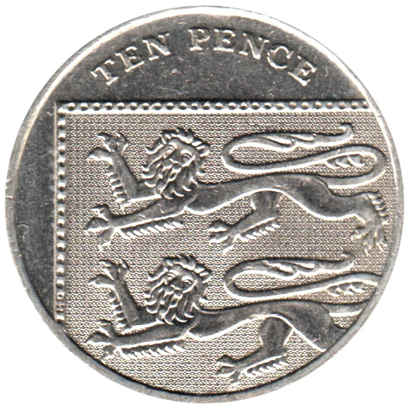 10 pence, 2010 Reverse