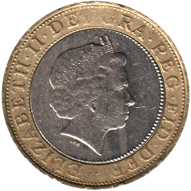 2 Pounds, 2005 Obverse