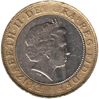 Preview 2 Pounds, 2005 obverse