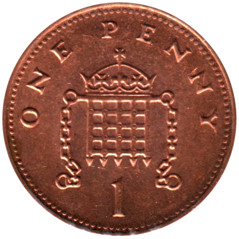 1 penny, 2006 Reverse