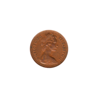 Preview 1 penny, 1973 obverse
