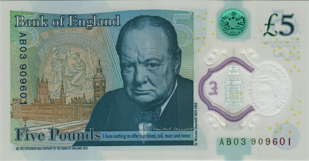 5 Pounds, 2015 Reverse