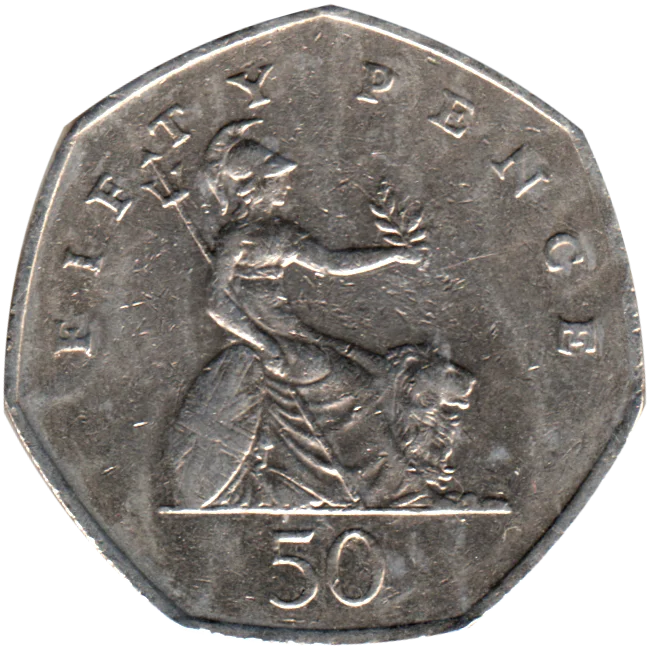 50 pence, 2003 Reverse